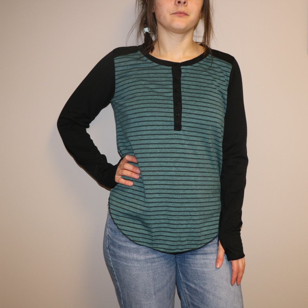 Nike X Hurley long sleeve striped t shirt